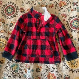 🔴 *5 for $20 Sale* Boys Carters fleece pullover size 3t